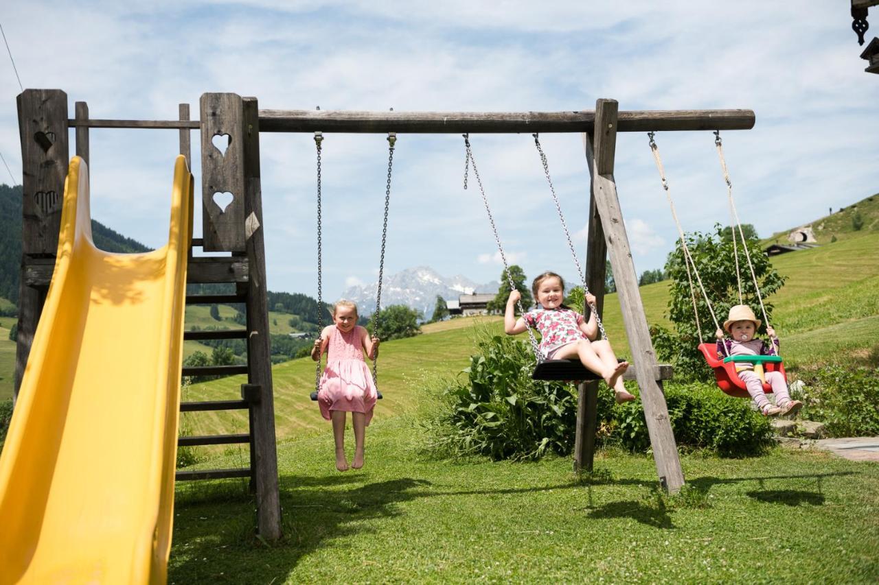 Ferienwohnung Stadlhof Maria Alm am Steinernen Meer Exterior foto